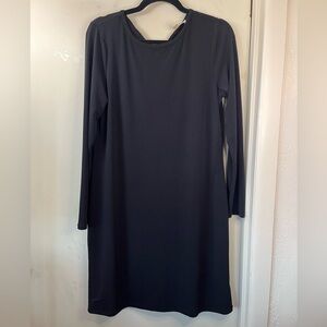 Michael Kors Classic Black Long Sleeve Dress